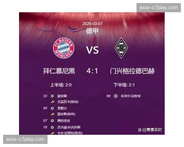 拜仁5-0横扫圣保利，穆西亚拉传射建功领跑积分榜